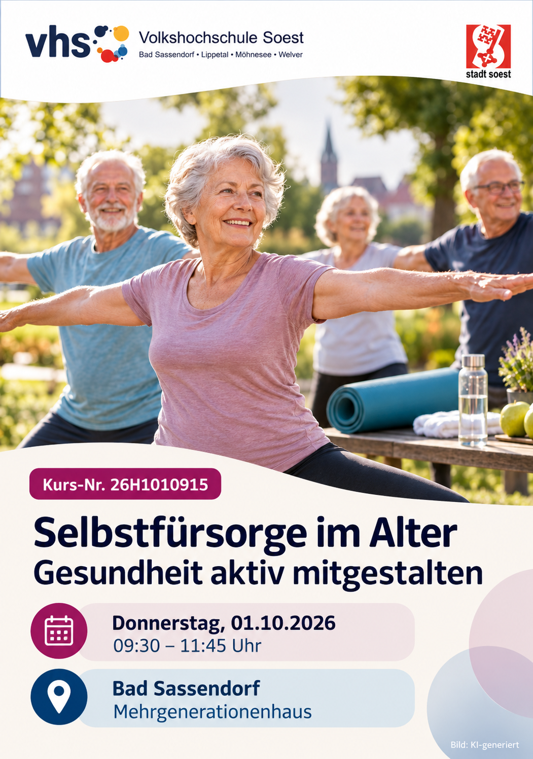 Öffnet die Seite 'Selbstfürsorge im Alter - Gesundheit aktiv mitgestalten'